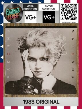MADONNA•Madonna•1983 US (#1-23867) Winchester Pressing